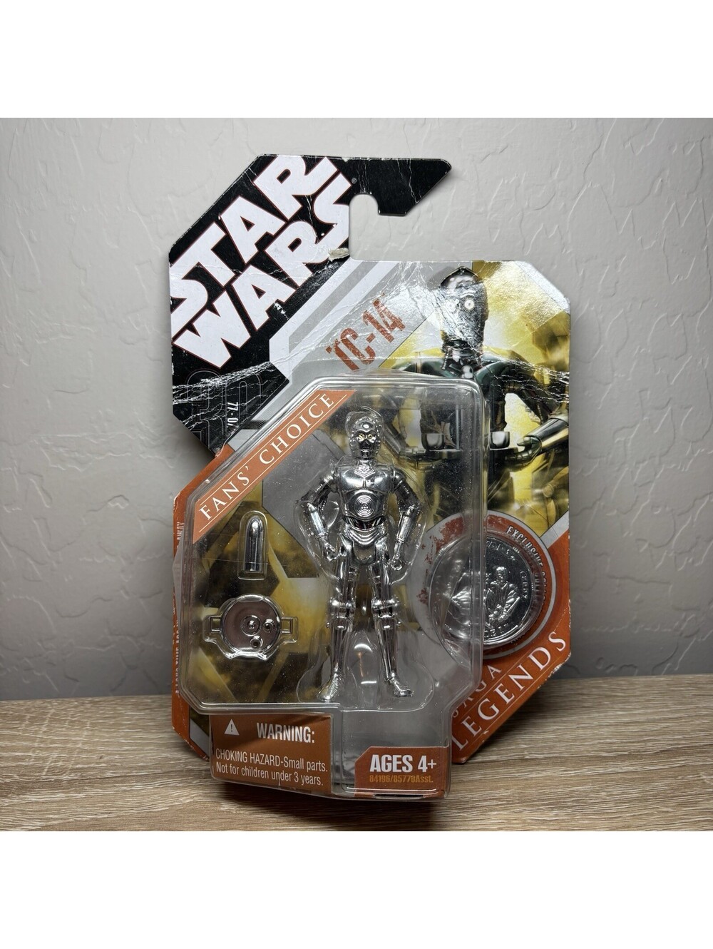 Star Wars 30th Anniversary TC-14 Droid Fans Choice Saga Legends Figure Coin